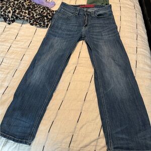 Men’s rock and roll jeans straight